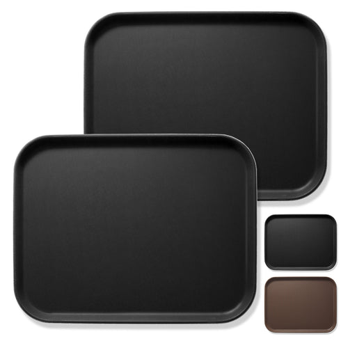 (Set of 2) Rectangular Restaurant Serving Trays - NSF Tray